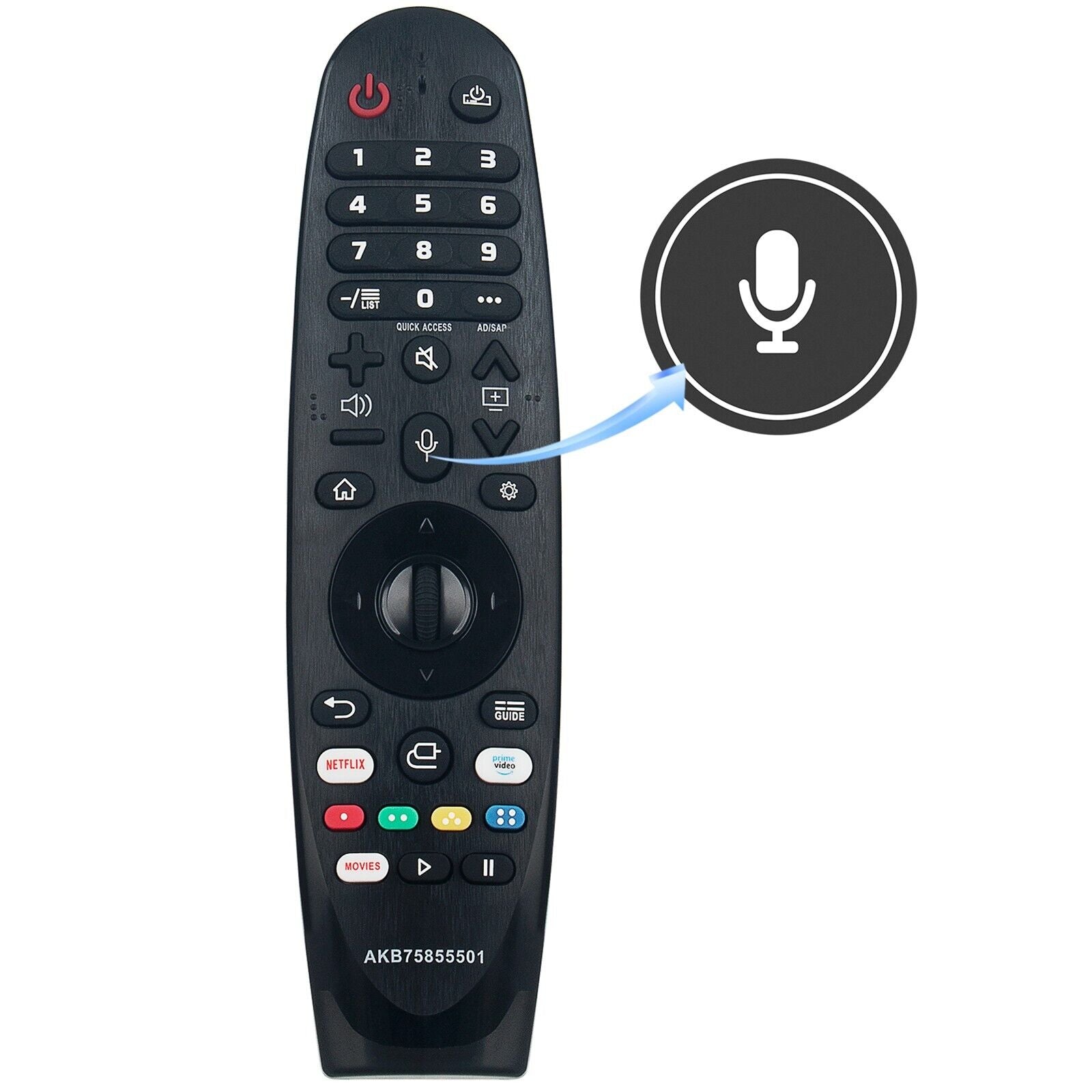 Replacement AN-MR19BA AKB75855503 For LG TV Magic Remote Control