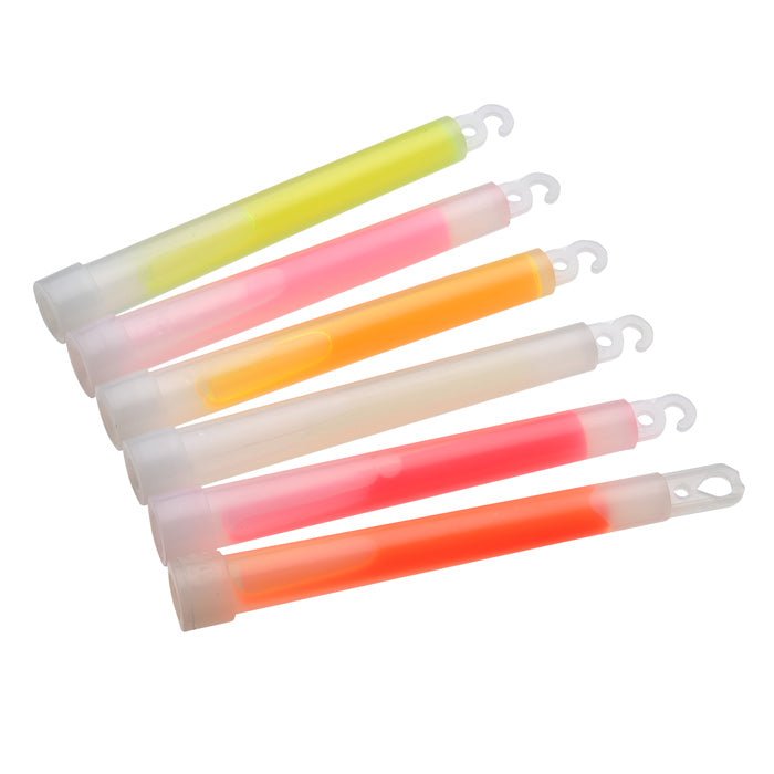 100 x 6 inches (15cm) Glow Sticks Non - toxic Fluorescence Light Outdoor Survival Kit - Office Catch