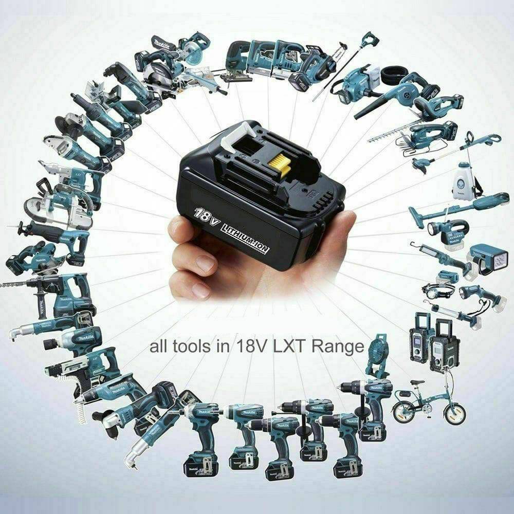 18V 6AH Battery Compatible For Makita BL1830 BL1840 BL1850 and more Cordless Tools - Office Catch