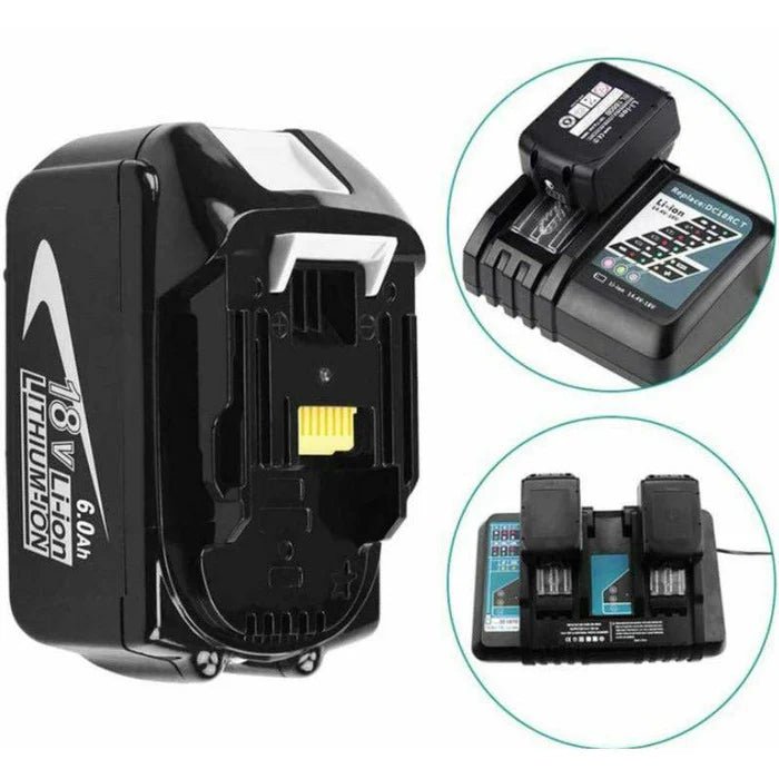 18v Makita Compatible 6ah Battery + Makita Compatible Charger Combo - Office Catch