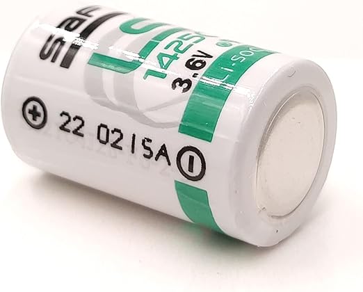 3.6V 1/2 AA Lithium Battery 1.2Ah, Saft LS14250, R6 Li - SOCl2 - Office Catch