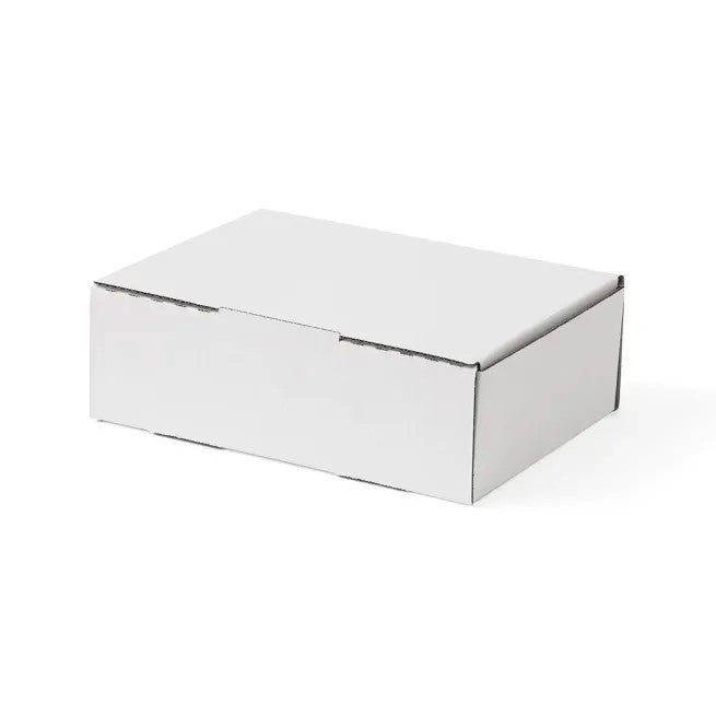 50 Pack A4 Die-cut White Mailing Box 310 x 230 x 105mm - Office Catch