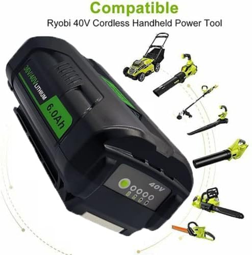 7.0Ah For Ryobi 36V / 40V Li - ion Battery BPL3626 BPL3626D BPL3640 BPL3640D | Upgraded - Office Catch