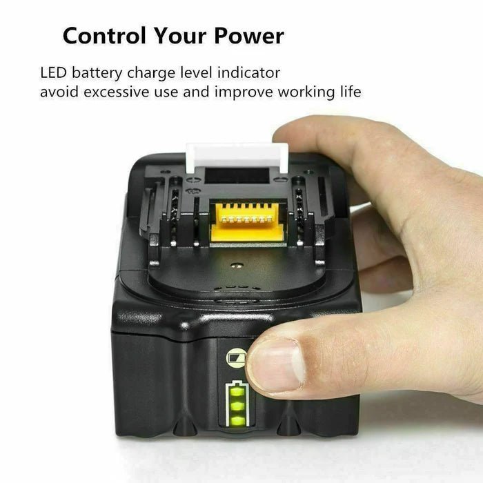 9ah 18V Makita Compatible Battery BL1830B BL1840B BL1850B BL1860B Li - Ion - Office Catch