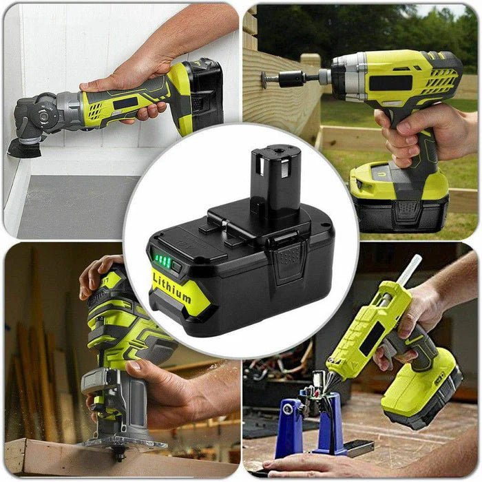 [Combo] 2x Ryobi One+ Plus Compatible 18V 6ah Batteries + 1x Charger - Office Catch