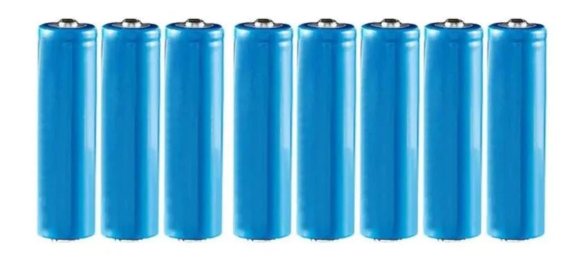 [Combo] 8 Pack 18650 3.7V Rechargeable Batteries + Charger | Lithium Li - Ion 3600mAh - Office Catch