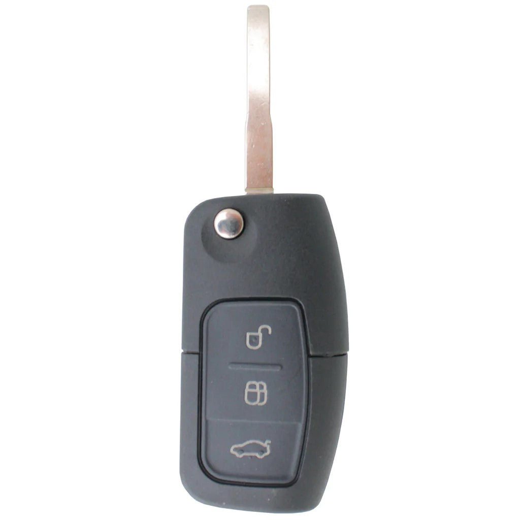 Complete To Suit FORD 3 Button Transponder Remote Flip Car Key Territory BA BF Falcon - Office Catch