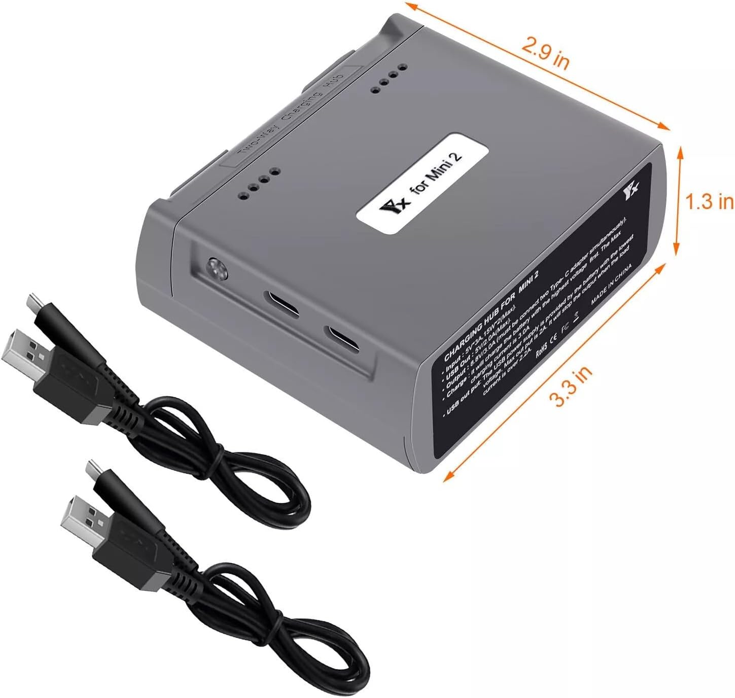 DJI Mini 2/Mini SE/MINI 2 SE Battery Charger Two Way Charging Hub Drone Batteries USB Charger for DJI Mini 2/Mini SE Accessories - Office Catch