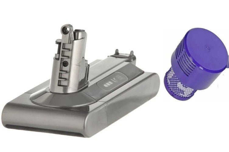 Dyson V10, SV12 Cordless Vacuum Cleaner Replacement Battery Pack + Filter Combo - Office Catch