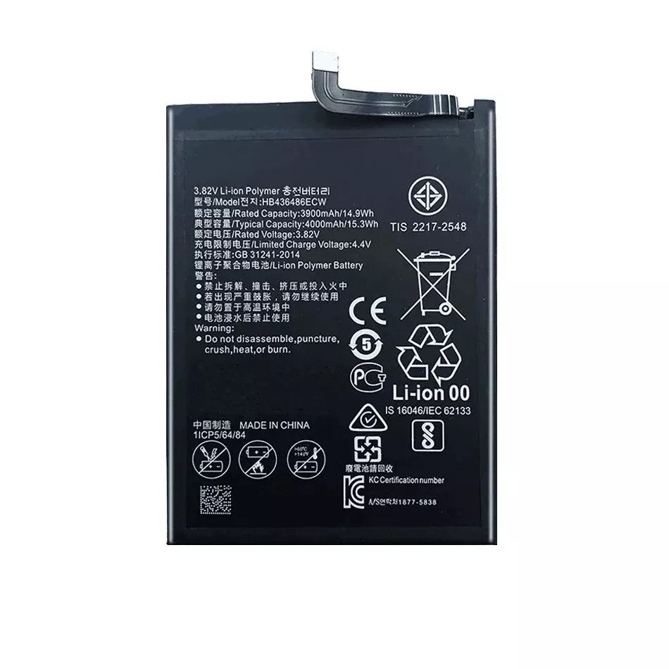 For Huawei P20 Lite 2019 Replacement Internal Battery HB446486ECW - Office Catch