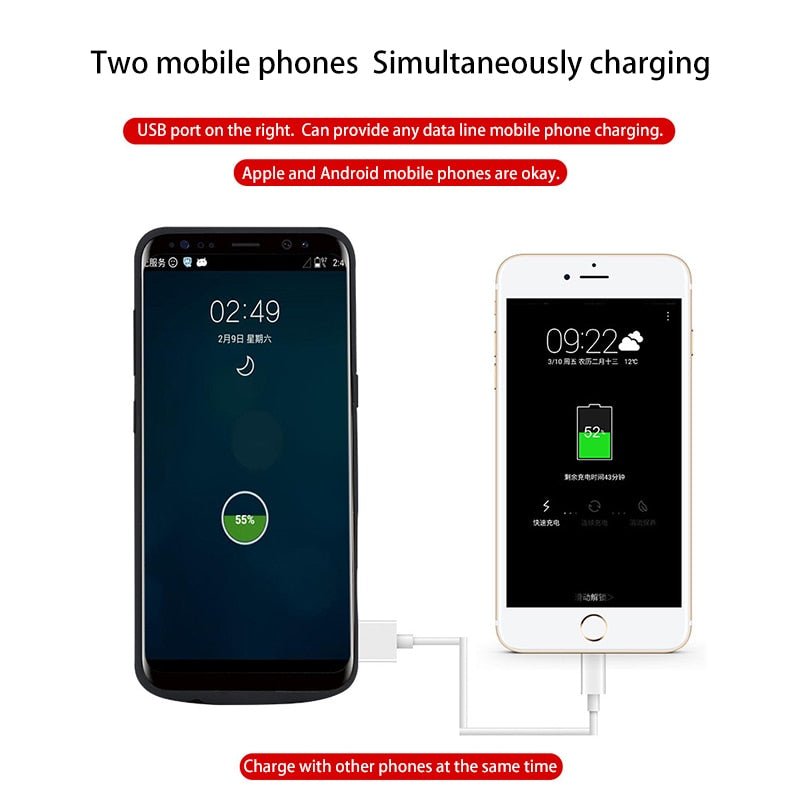 For Samsung Galaxy S10 Plus Battery Charger Cover - Office Catch