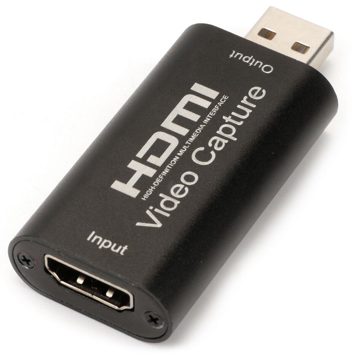 HDMI Video Capture Card USB 2.0 1080p HD Recorder for Video Live Streaming Game - Office Catch