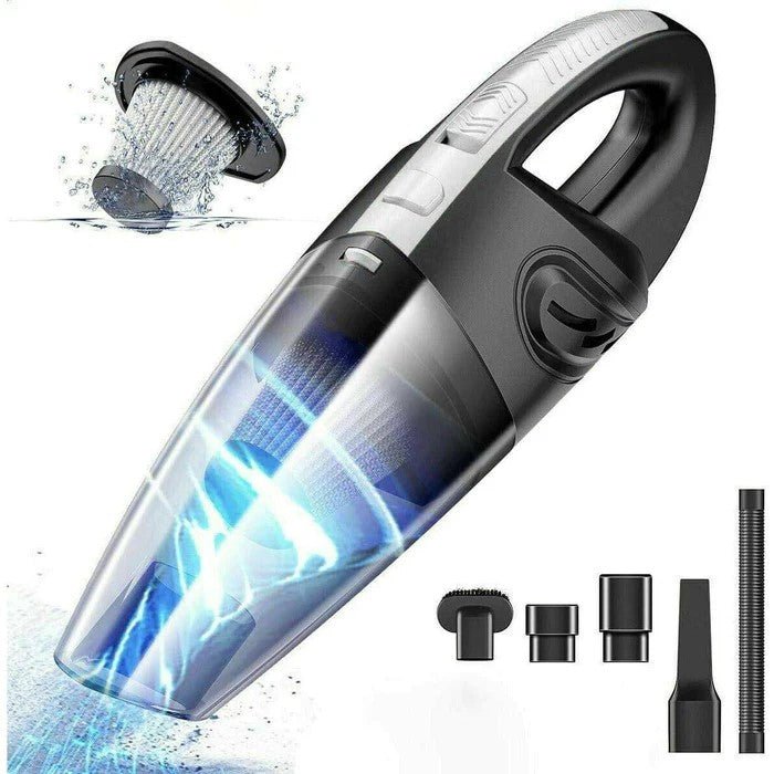 Home Rechargeable Car Vacuum Cleaner Wireless Handheld Vaccum Cleaner Wet Dry - Office Catch