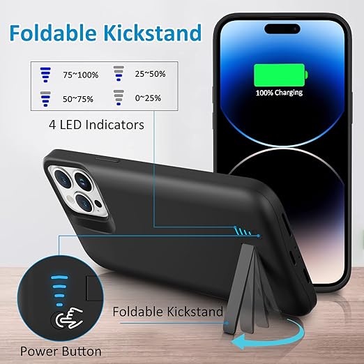 Power Bank Charging Case For iPhone 13 - Office Catch