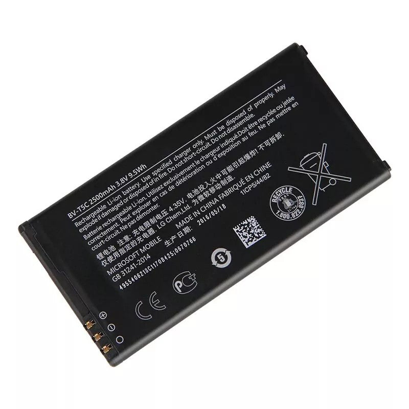 Replacement Battery BV - T5C For Microsoft Nokia Lumia 640 RM - 1073 2500mAh - Office Catch