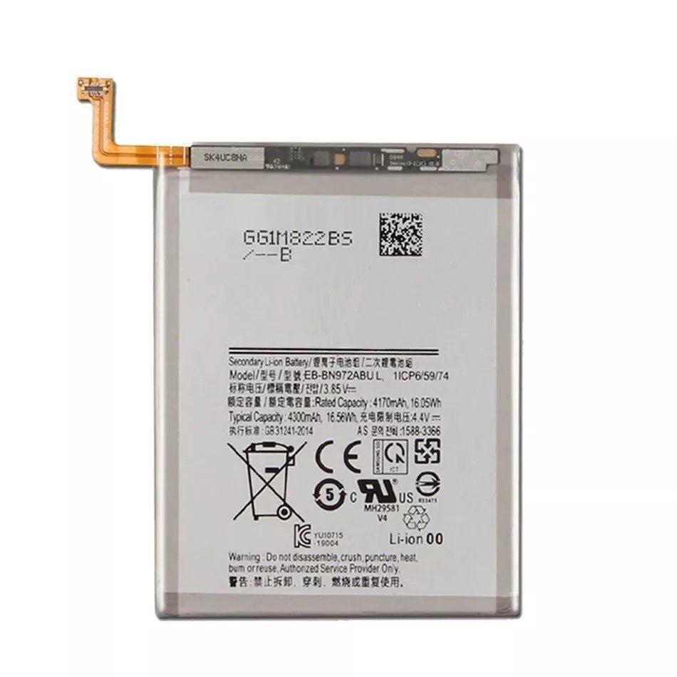 Replacement battey for Samsung Galaxy Note 10+, Note 10 Plus, Li - ion BATTERY, EB - BN972ABU - Office Catch