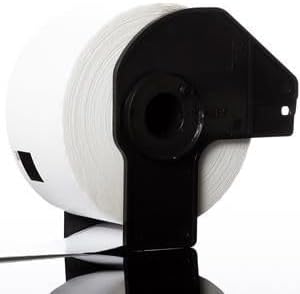 TAVICE Brother DK - 11208 Compatible Black Text on White Die - Cut Paper Label Roll - Office Catch