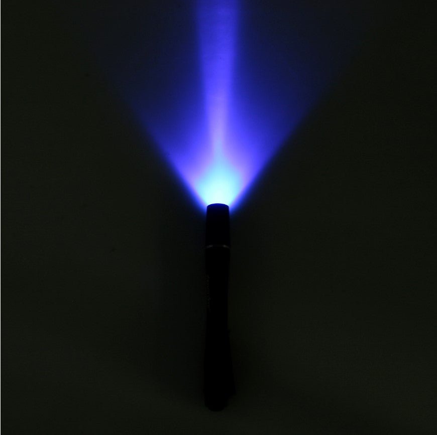 UV Ultra Violet LED Flashlight Blacklight Light 395nM Inspection Lamp Mini Torch - Office Catch