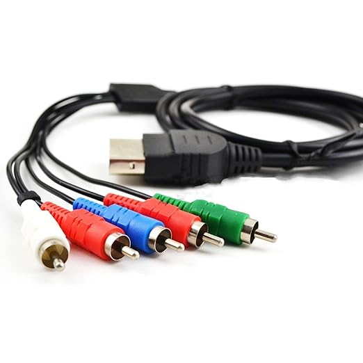 1080p Component HD TV RCA AV Video Cable HDTV for Original Xbox Console - Office Catch