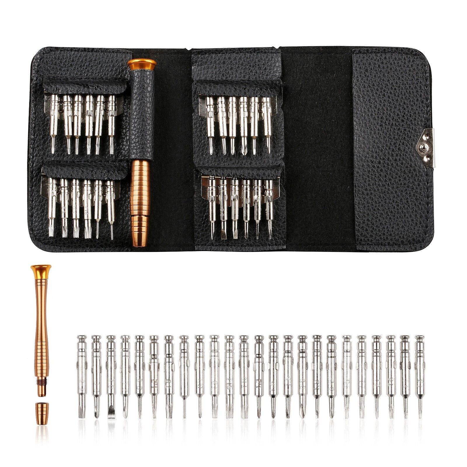 25 in 1 Precision Screwdriver Set Tool Kit Mini Small Torx Repair Fix - Office Catch