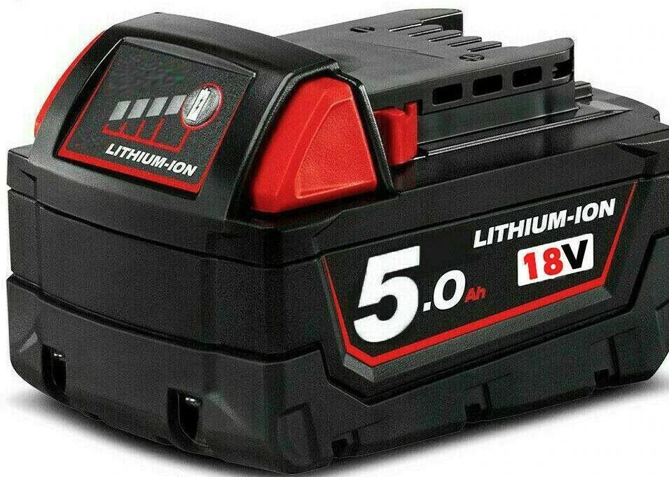 2 Pack Milwaukee M18 Compatible 18V XC 5.0Ah Batteries