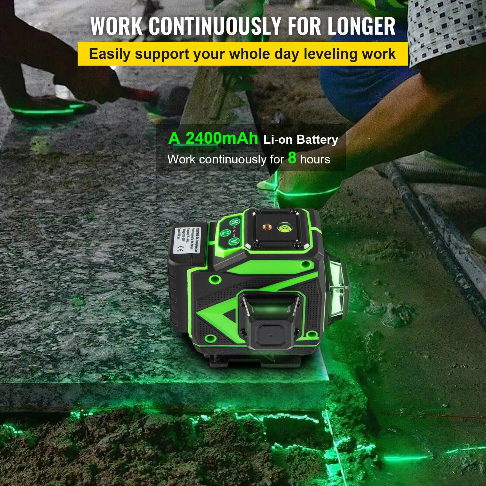360 3D Green Self Leveling laser - Office Catch