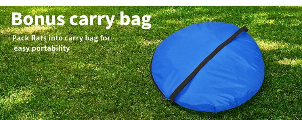 4 Person Tent Pop Up Camping Beach Hiking Tent - Office Catch