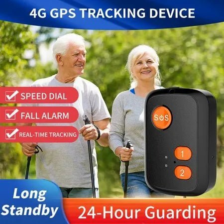 4G Waterproof Personal GPS Tracker For Elder Kids Smart Detection Alert - Office Catch