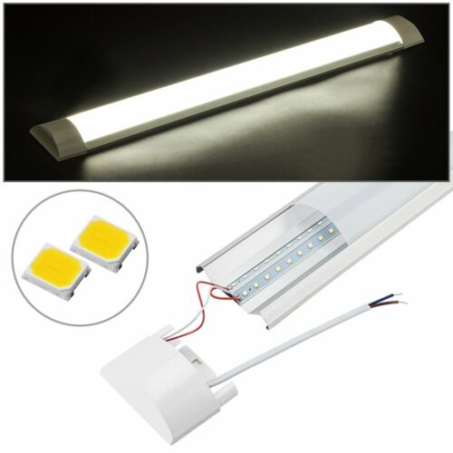 5Pcs 4FT 1200mm Slim LED Wide Batten Tube Light Ceiling Strip Bar Light Daylight - Office Catch