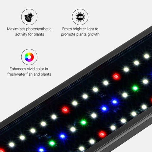 60cm LED Aquarium Full Spectrum Tank Lamp - Office Catch