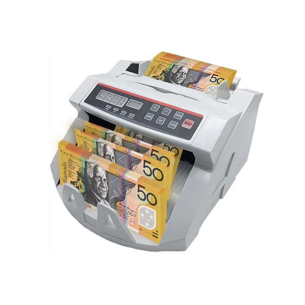 Automatic Money Counter Machine Australian Note Counter Cash Digital Counting AU - Office Catch