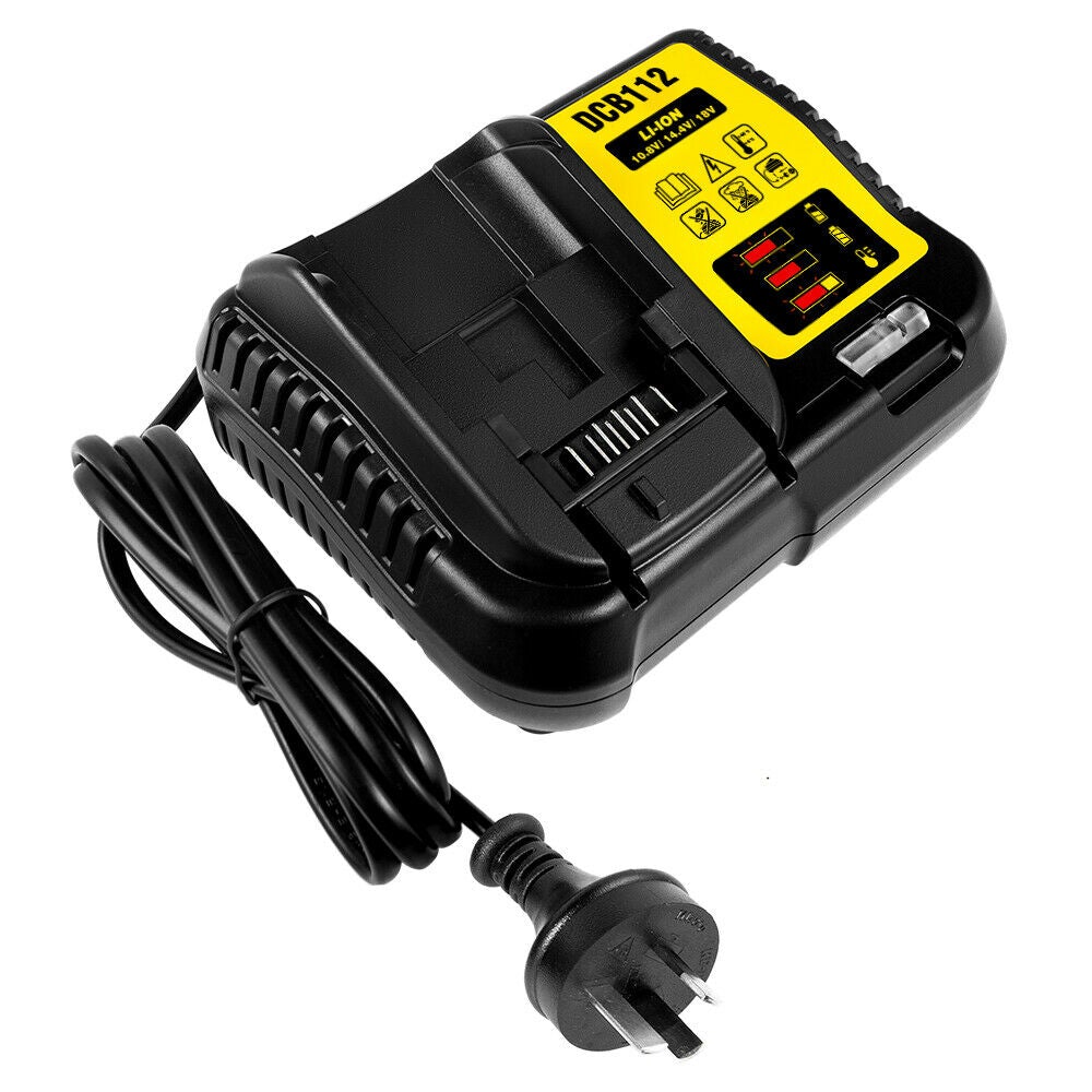 Battery charger For DeWalt 10.8v-18v DCB112 Li-ion DCB115-XE - Office Catch