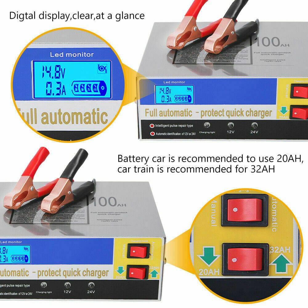 Battery Charger Inverter 12V-240V 140W Car ATV 4WD Boat Caravan Motorcycle 10A - Office Catch