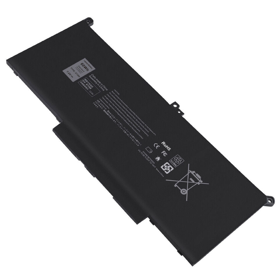 Battery For Dell Latitude 12/13/14 7000 7280 7290 7380 7390 7480 F3YGT - Office Catch