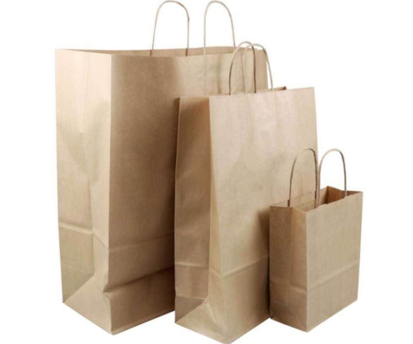 Brown Kraft Paper Takeaway - Large | 32x34x8cm | 200 Pack - Office Catch