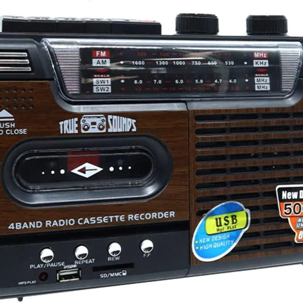 Retro Boombox Cassette Player AMFMSW Radio, Cassette Macao