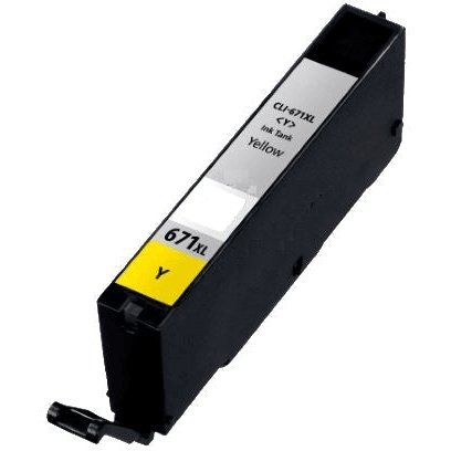 Compatible Canon PGI-670XL Yellow High Yield Inkjet Cartridge - Office Catch