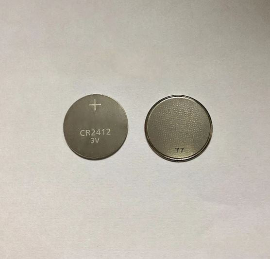 CR2412 3V 100mah lithium Battery button cell/coin for remote keys - Office Catch