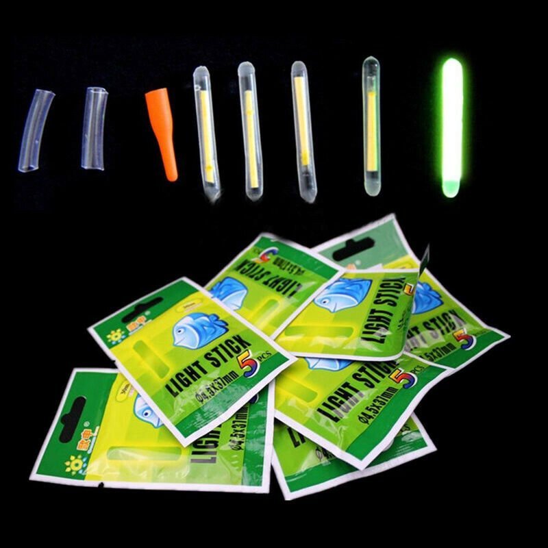 Fluorescent Glow Stick For Fishing Rod | 100 Pack - Office Catch