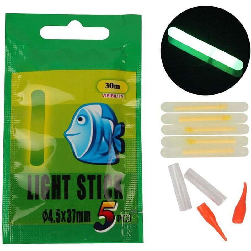 Fluorescent Glow Stick For Fishing Rod | 100 Pack - Office Catch