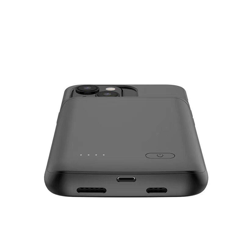 For iPhone 14 Plus Battery Cover Power Bank Charger Case - Office Catch