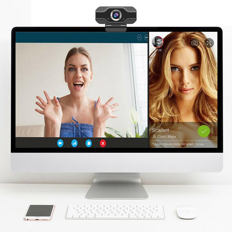 HD USB Webcam For PC Laptop 1080P With Microphone - Office Catch
