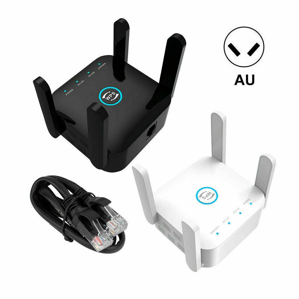 Network WiFi Extender 1200Mbps Dual-band WiFi Extender Wide Coverage - Office Catch