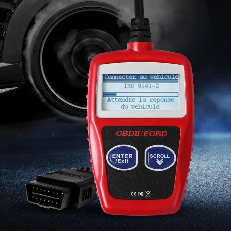 OBD2 Auto Vehicle Scan Reset Mini Tool Car Fault Code Reader Diagnostic Scanner - Office Catch