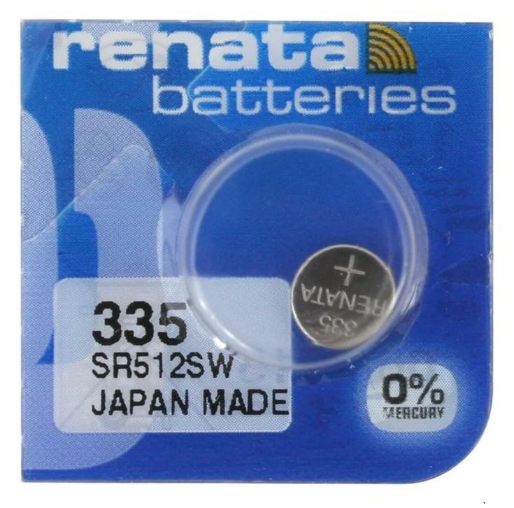 Pack of 5 Single Watch Battery Renata 335 or SR512SW 1.55V - Office Catch