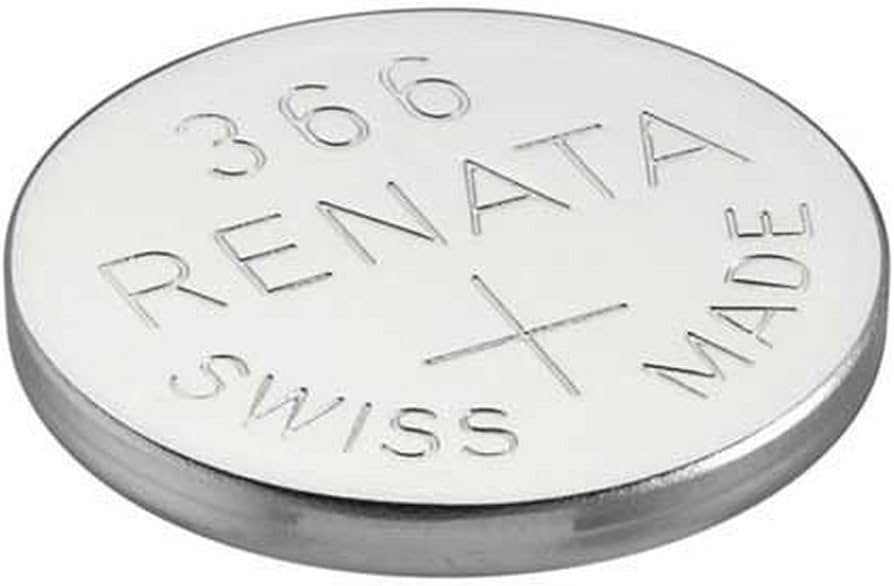 Pack of 5 Single Watch Battery Swiss Made Renata 366 or SR1116SW 1.5V - Office Catch