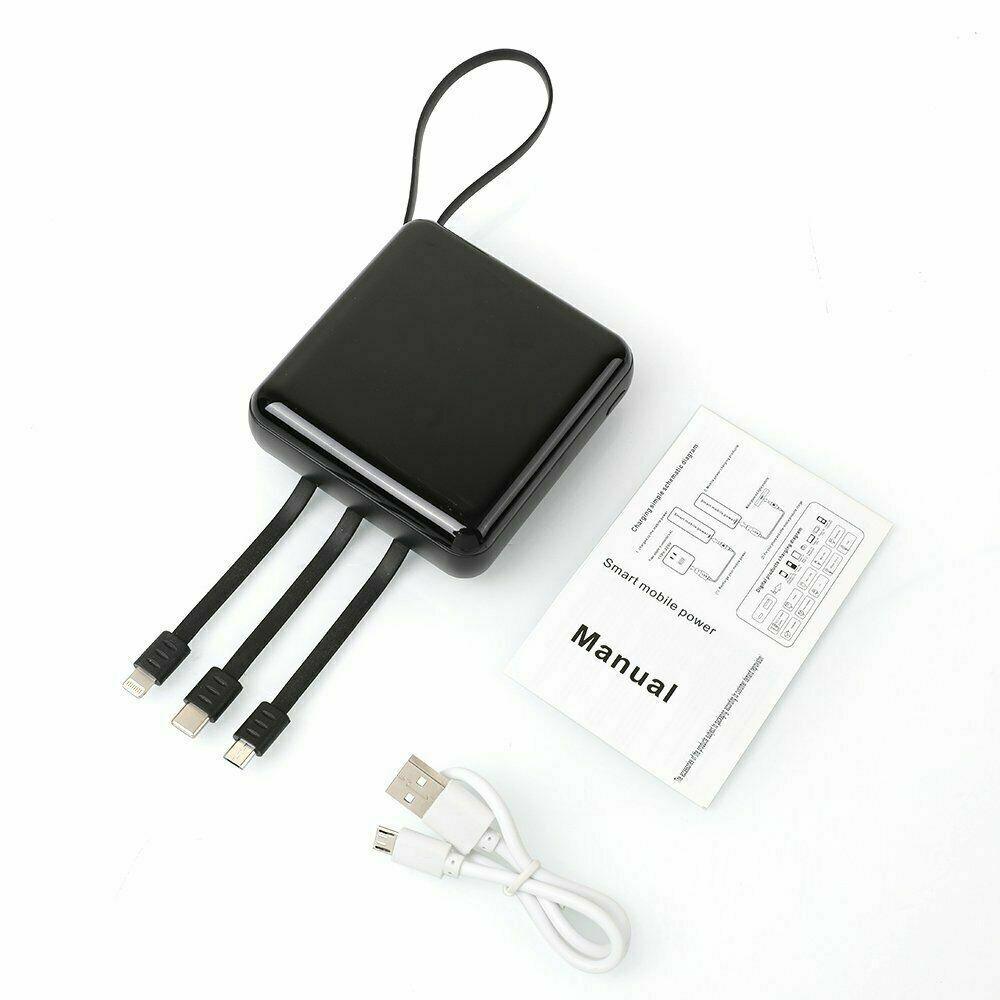 Portable 900000mAh Power Bank Mini USB Pack LED Battery Charger For Mobile Phone - Office Catch