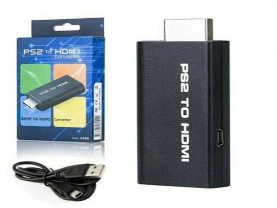 PS2 to HDMI Converter Adapter Compatible with Playstation 2 - Office Catch