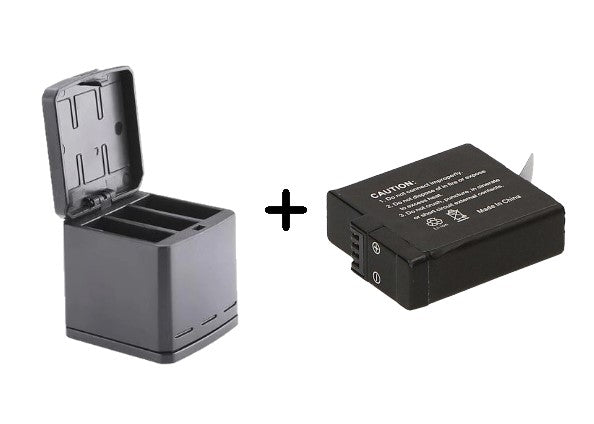 Replacement Battery + Battery Storage Charging Box For GoPro HERO9 - Office Catch