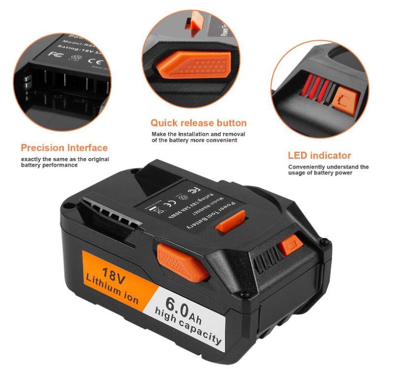 AEG L1815R, 1830R Power Tool Battery, 18 Volt 1.5 Ah